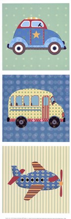 Framed Getting Around Print