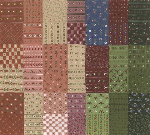 Framed Samples II Print