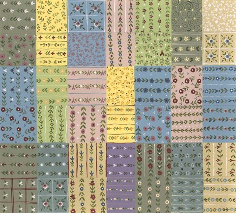 Framed Samples III Print