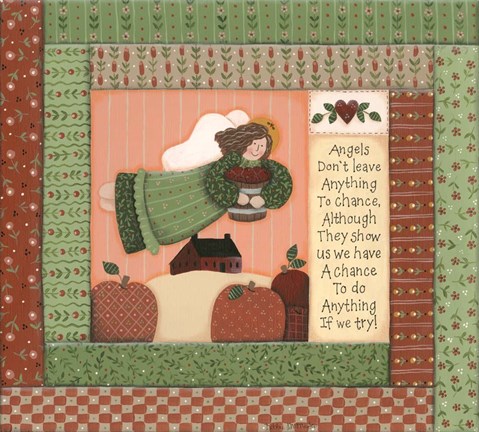 Framed October Print