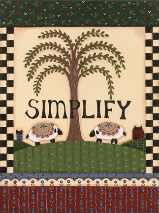 Framed American Home VI Print