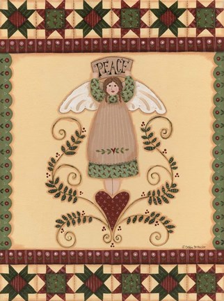 Framed Christmas Quilts I Print