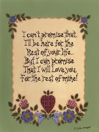 Framed Life's Lessons II Print