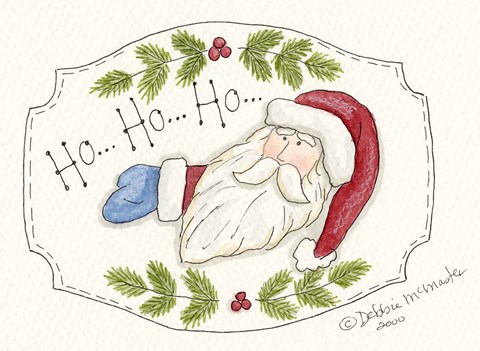Framed Ho...Ho...Ho... Print