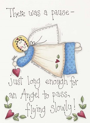 Framed Flying Slowly Print