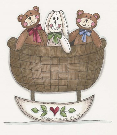 Framed Three&#39;s A Crowd Print