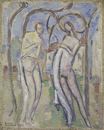 Framed Adam and Eve, 1888 Print