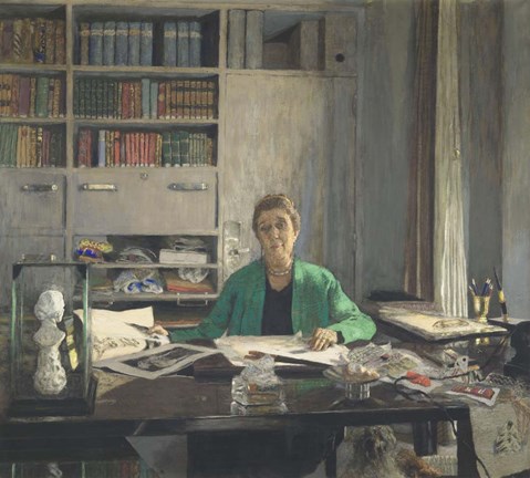 Framed Portrait of Jeanne Lanvin, c. 1933 Print