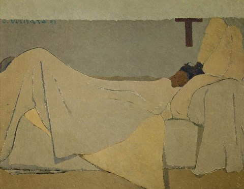 Framed In Bed (Au lit), 1891 Print