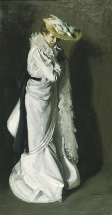 Framed Jeanne, 1904 Print