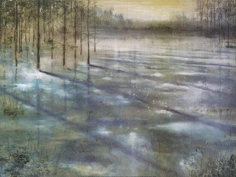 Framed Water Trees Print