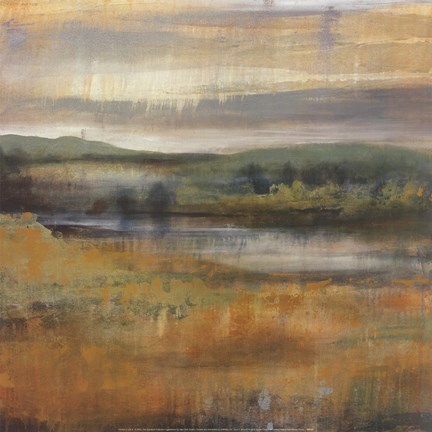 Framed Fjord II Print