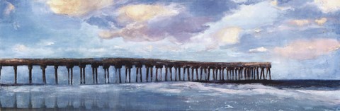 Framed Coastal Hush III Print