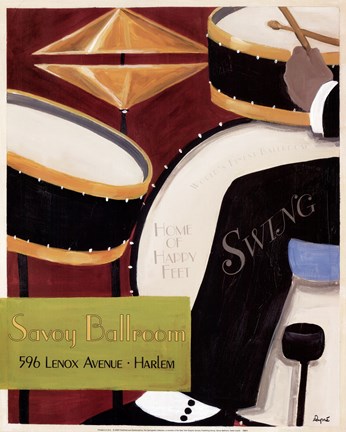 Framed Savoy Ballroom Print
