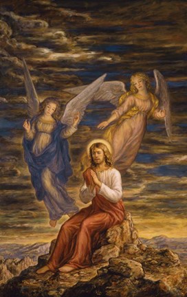 Framed Angels 11 Print