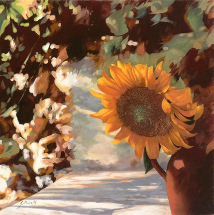 Framed Il Girasole Print