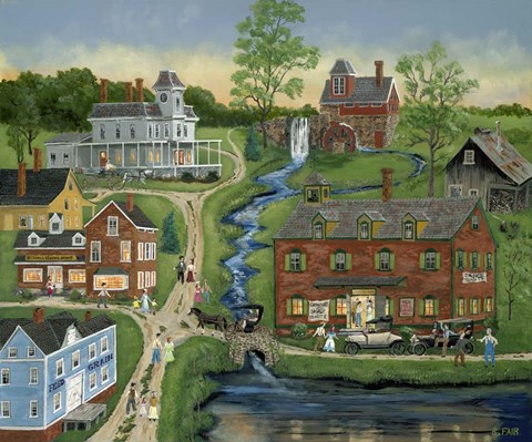 Framed Friday Night Dance Print