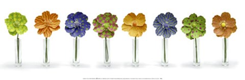 Framed Magnolia Blossoms Print