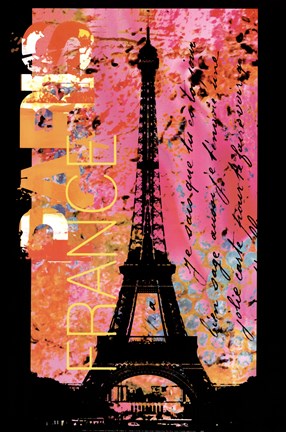 Framed Paris France Print