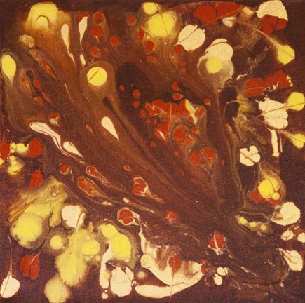 Framed Golden Dragon V Print