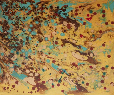 Framed Liquid Energy X Print