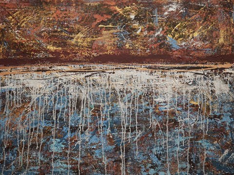 Framed Lithoshpere XXV Print