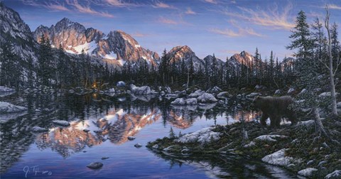 Framed Visitor 2 Print