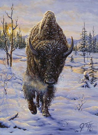 Framed Intimidation Print