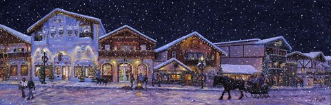 Framed Hometown Holiday 2 Print