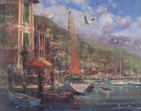 Framed Afternoon Serenity Print