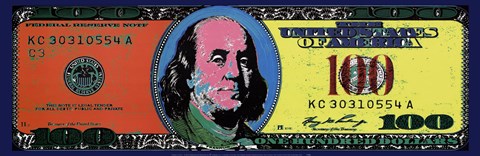 Framed Pop Currency 100 Print