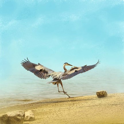 Framed BeachDancing Print