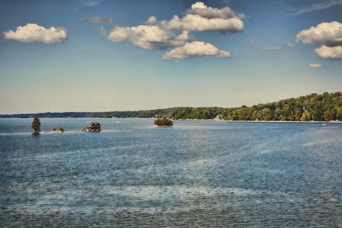 Framed Tiny Islands Print