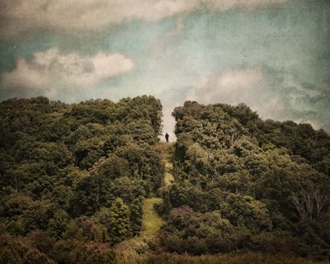 Framed Uphill Climb Print