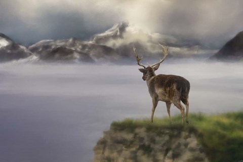 Framed Mountains Out Of Reach Print