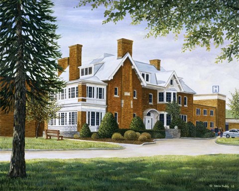 Framed Arnprior Hospital Print