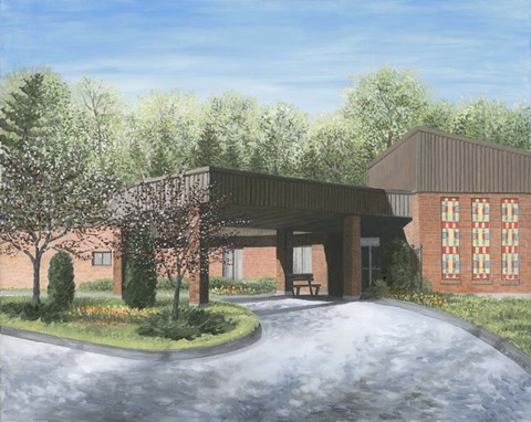 Framed Arnprior Nursing Home Print