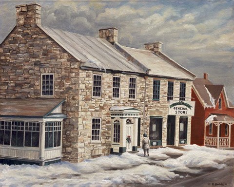 Framed Pakenham General Print