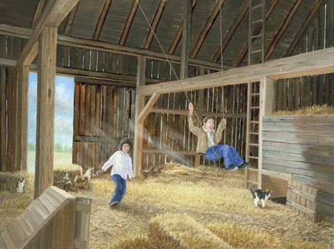 Framed Sunday Afternoon Print