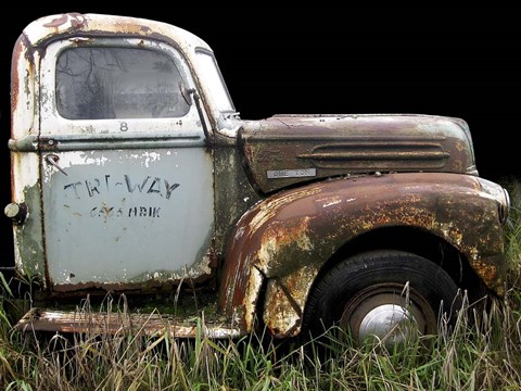 Framed 1947 Ford 1 Ton Print