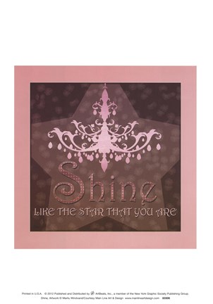 Framed Shine Print