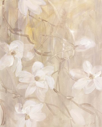 Framed Magnolias IV Print