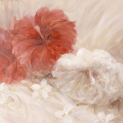 Framed Hibiscus III Print