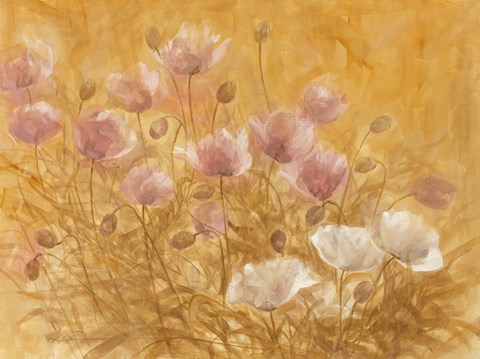 Framed Irises III Print