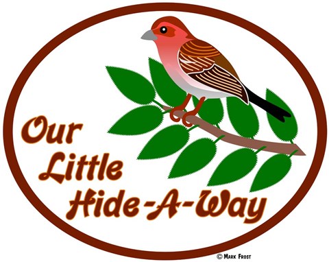 Framed Our Little Hide Away Print