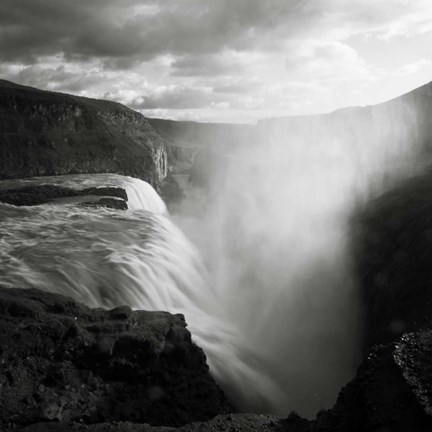 Framed Iceland Gullfoss Print