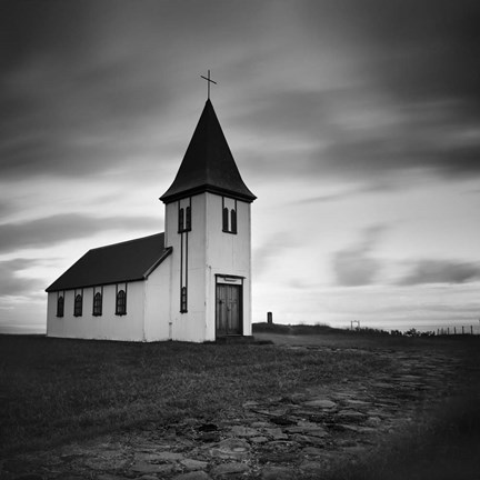 Framed Iceland Hellnar Church Print