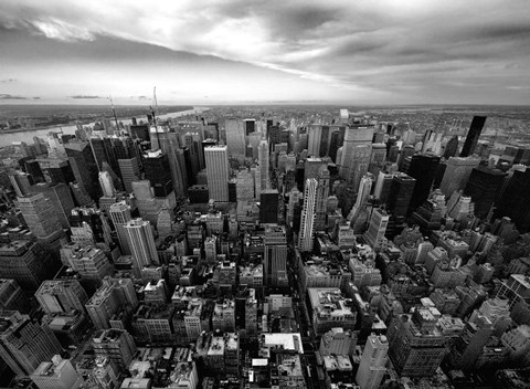 Framed NYC Uptown Print