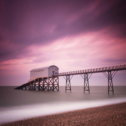 Framed Selsey Lifeboat Station Print