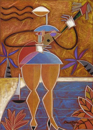 Framed Cuatro Caliente Print